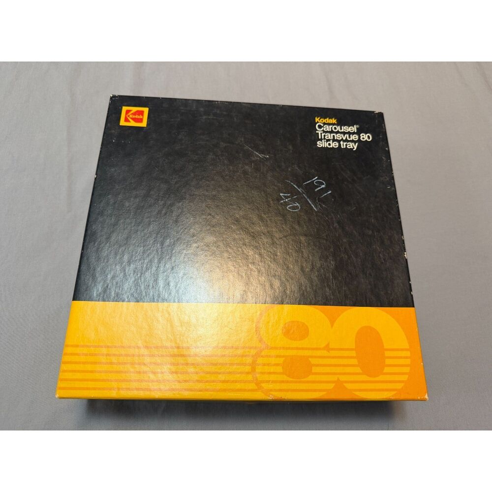 Kodak Carousel Transvue 80 Projector Slide Tray 35mm Storage Box